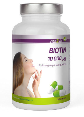 biotin Kapseln - wie haare schnell wachsen