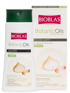 Bioblas Botanic Oils, Knoblauch Shampoo Knoblauch Shampoo für schnelles Haarwachstum