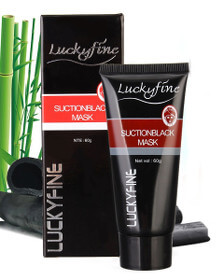 LuckyFine - Mitesser Gesichtsmaske schwarz
