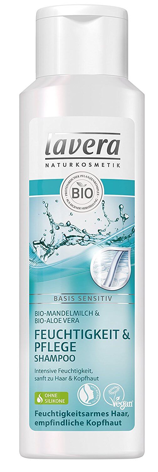 Lavera Feuchtigkeit Pflege Shampoo - Bio-Mandelmilch & Bio-Aloe Vera