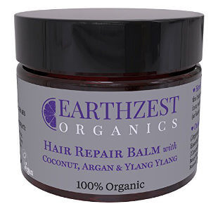 Earthzest Organics - Kokosöl Arganöl Haarmaske ohne Silikone