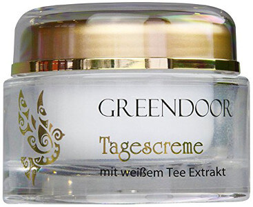 Feuchtigkeits- Tagescreme weißer Tee von Greendoor Natukosmetik